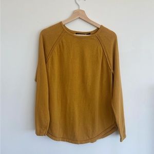 Mustard Yellow Jeanne Pierre Sweater